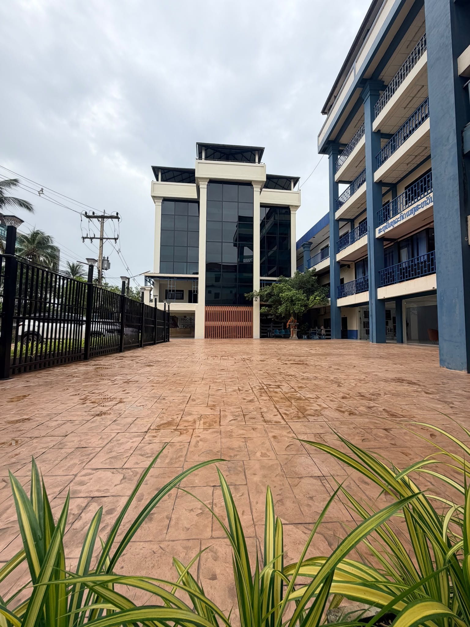 Academic Plaza Entrance
